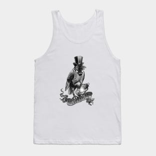 The Crow. Nevermore White Tank Top